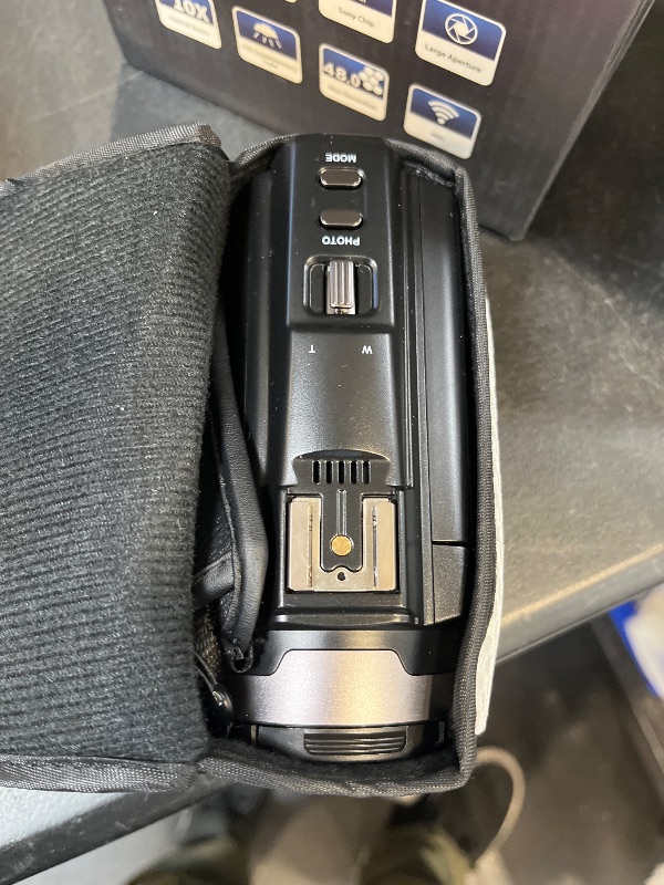 Photo 1 of Xoieod 5K Camcorder, 48MP UHD WiFi Vlogging Camera