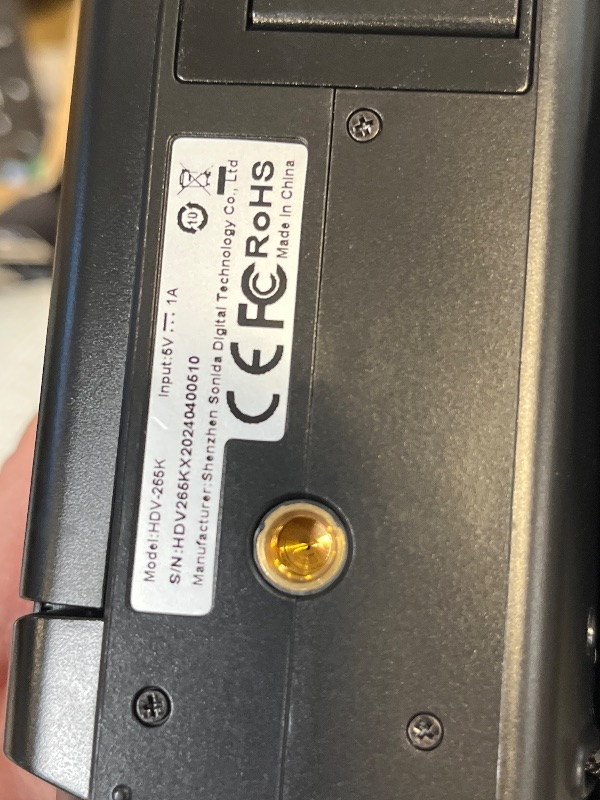 Photo 1 of Xoieod 5K Camcorder, 48MP UHD WiFi Vlogging Camera