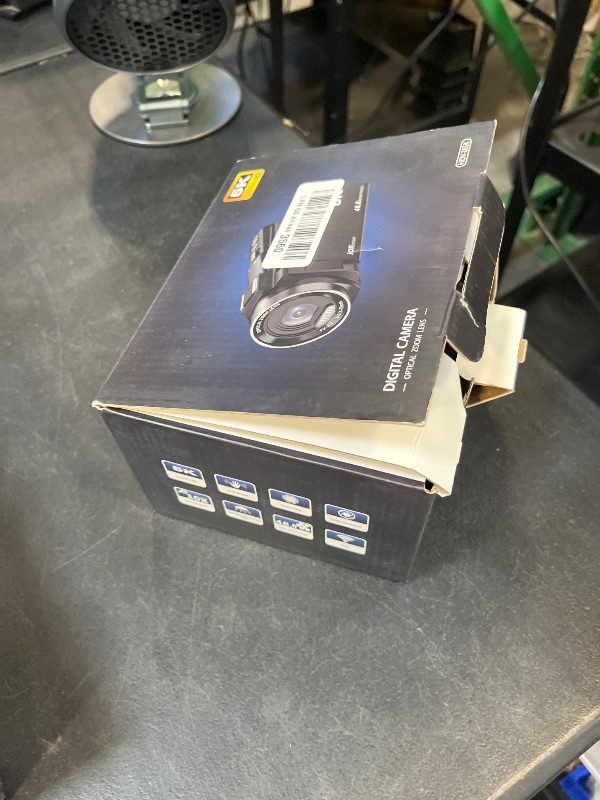Photo 1 of Xoieod 5K Camcorder, 48MP UHD WiFi Vlogging Camera
