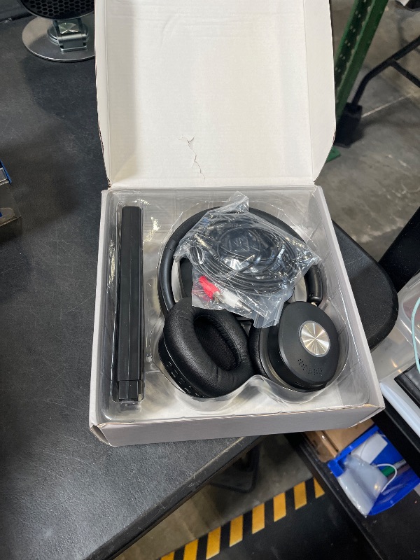 Photo 1 of Earbay Wireless Headphones for TV with Transmitter Dock