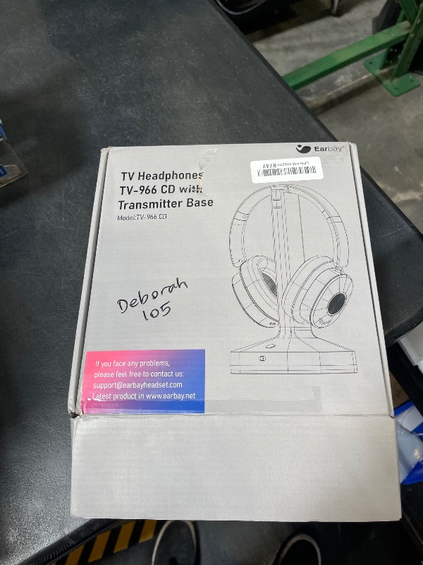 Photo 1 of Earbay Wireless Headphones for TV with Transmitter Dock