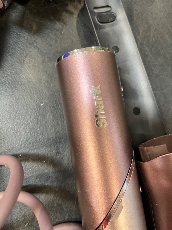 Photo 1 of Shark FlexFusion Ceramic Air Styler, Straightener+Curler, Blush, HD641S