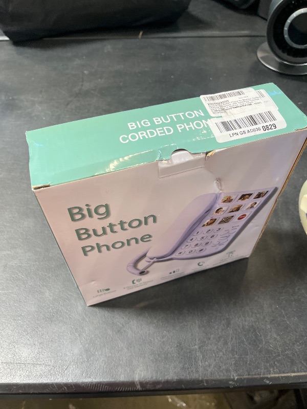 Photo 1 of Excelltel Big Button Corded Landline Phone for Seniors