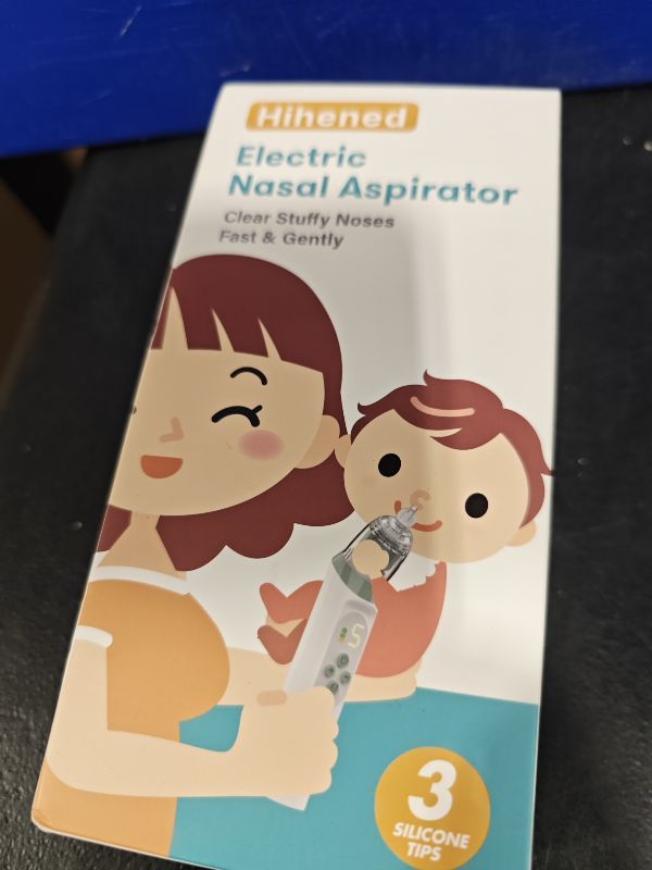 Photo 1 of Hihened Electric Nasal Aspirator for Baby - Green