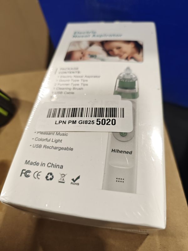 Photo 1 of Hihened Electric Nasal Aspirator for Baby - Green