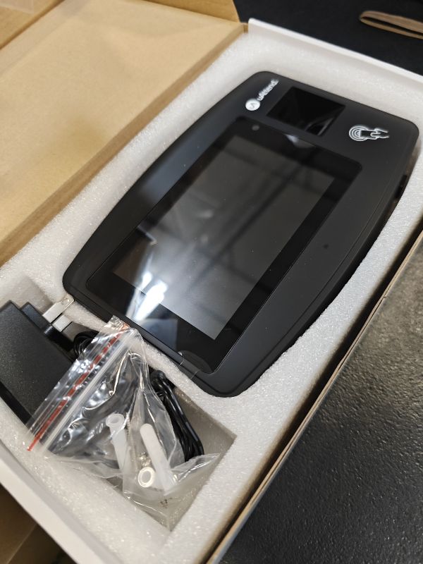 Photo 1 of uAttend JR2000 Biometric Fingerprint, RFID, PIN Time Clock for Small Business – Cloud-Based Attendance System with Optional Payroll Integration – All-in-One System