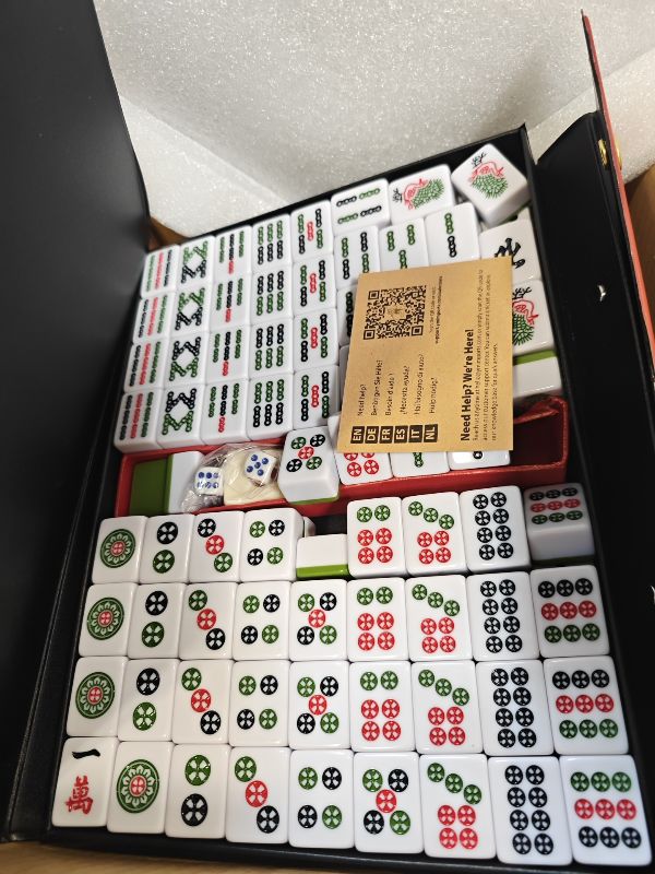 Photo 1 of Yellow Mountain Imports Chinese Mahjong Set