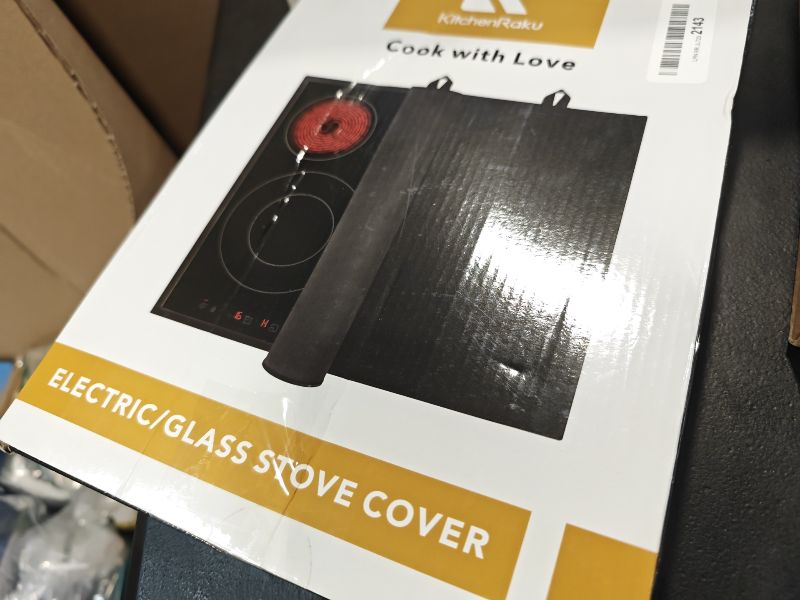 Photo 1 of KitchenRaku Electric Stove Top Cover, 20.4 x 30.7 Inch