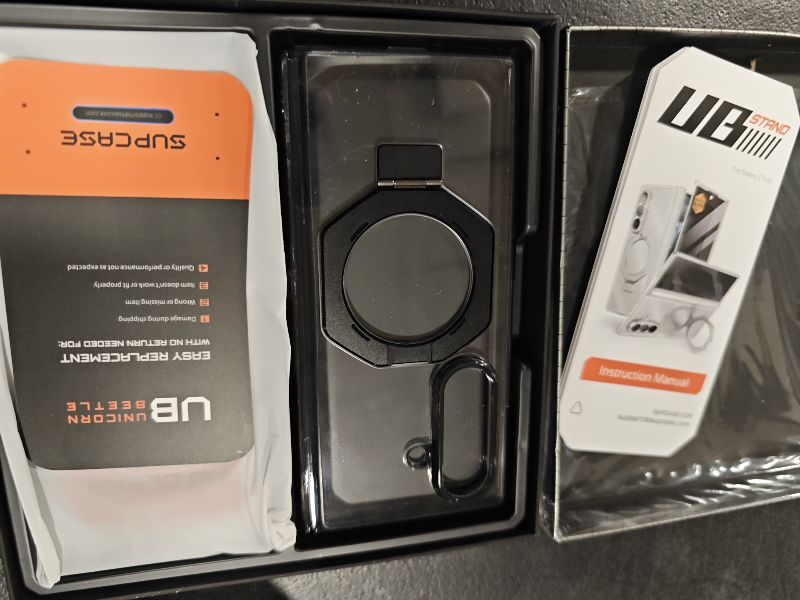 Photo 1 of SUPCASE Galaxy Z Fold 8 Ultra Case with Screen Protector & Kickstand