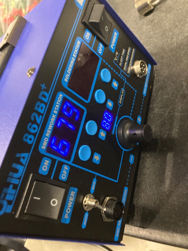 Photo 1 of YIHUA 862BD+ Soldering Station with Hot Air Rework