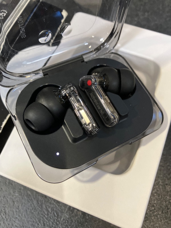 Photo 1 of Nothing Ear (a) Wireless Earbuds, 45dB Hybrid ANC, Hi-Res Audio, Black
