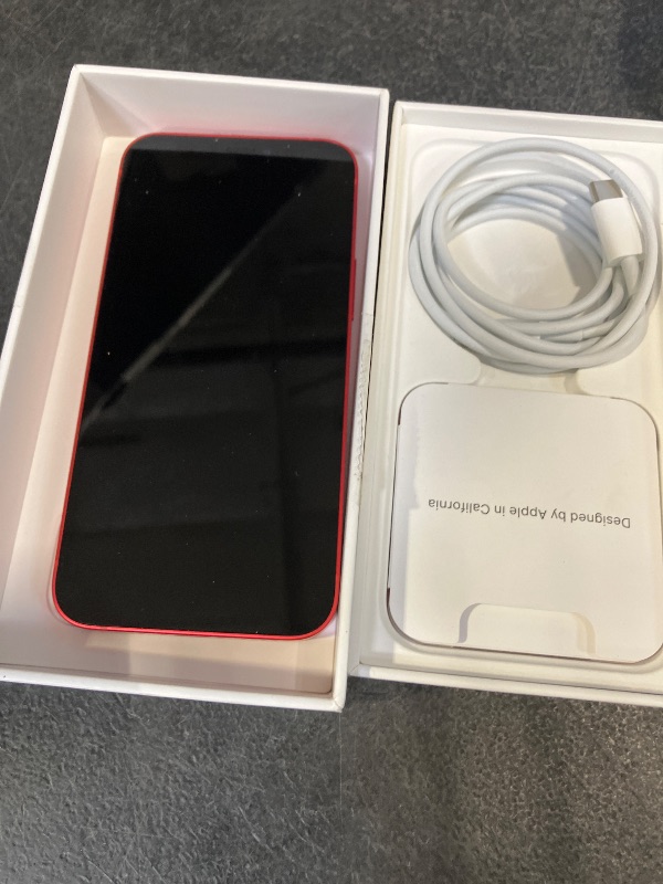 Photo 1 of ***** COLOR RED****Apple iPhone 12 mini 128GB (PRODUCT)RED