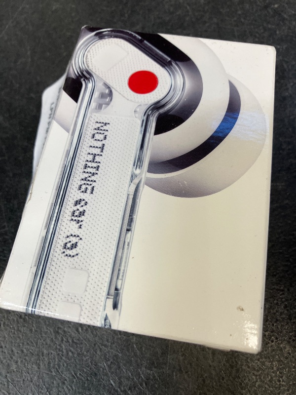 Photo 1 of Nothing Ear (a) Wireless Earbuds, 45dB Hybrid Noise Cancelling Earbuds, Hi-Res Audio, Advanced Equaliser, Dual Connect, 6 Mics, 42.5H Playtime Ear Buds Wireless Bluetooth, White