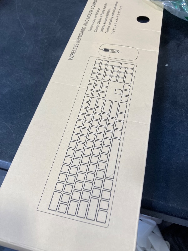Photo 1 of Cimetech Rechargeable Wireless Bluetooth Keyboard and Mouse Combo - Gray