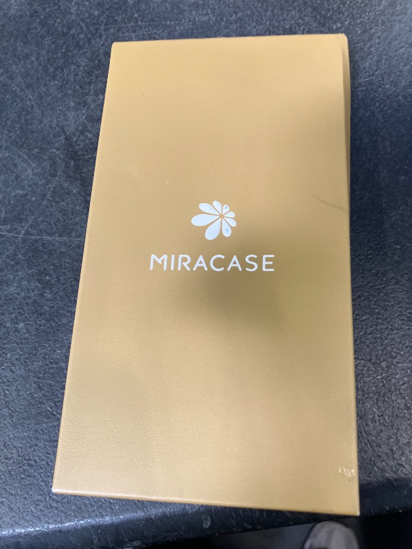 Photo 1 of Miracase Silicone & Magnetic Case for iPhone 15 Pro - Amber Orange