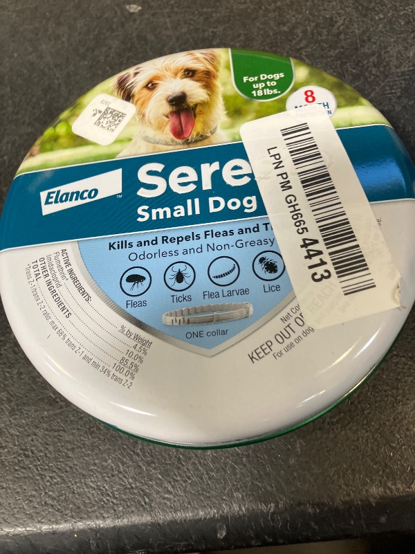 Photo 1 of Seresto Small Dog Flea & Tick Collar (Under 18 lbs)