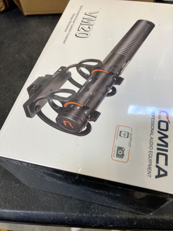 Photo 1 of *** New ****COMICA VM20 Shotgun Microphone for Camera