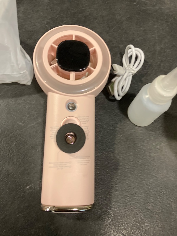 View 3 of Rolosar Portable Cooling Fan with Mist, 5000mAh