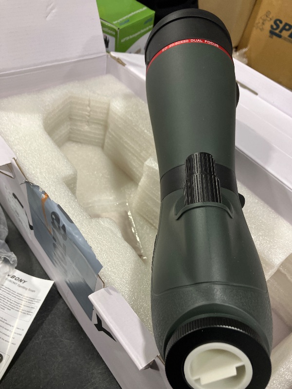 Photo 1 of SVBONY SV406P 20-60x80mm Angled Spotting Scope