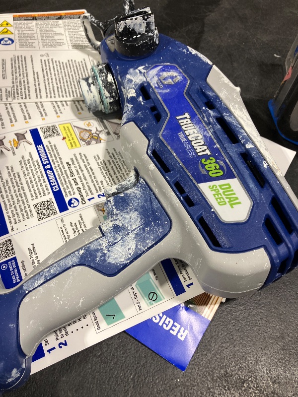 Photo 1 of Graco TrueCoat 360 Dual Speed Paint Sprayer