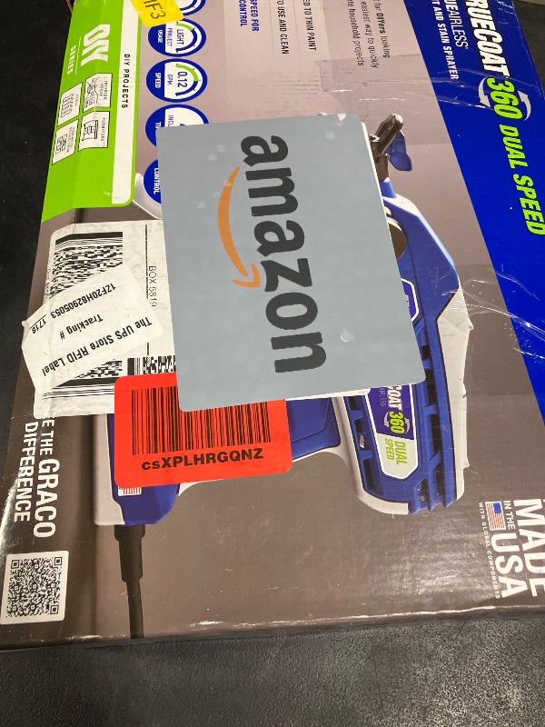 Photo 1 of Graco TrueCoat 360 Dual Speed Paint Sprayer