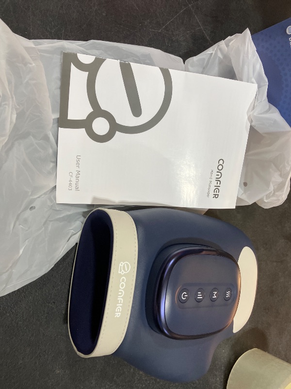 View 2 of COMFIER Electric Hand Massager with Heat and Compression