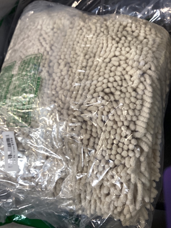 Photo 1 of OLANLY 36x24 Chenille Bath Rug