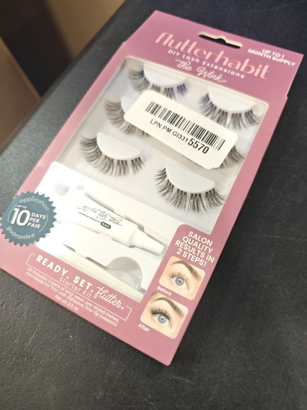Photo 1 of FlutterHabit Wink Ready Set Starter Kit - DIY Eyelash Extensions