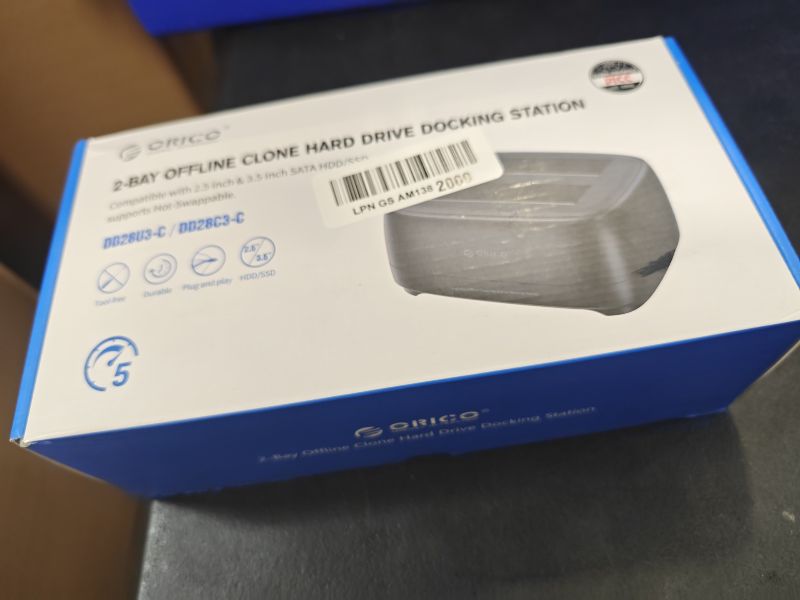 Photo 1 of ORICO Dual Bay Hard Drive Docking Station
