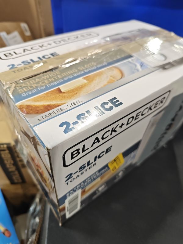 Photo 1 of BLACK+DECKER 2-Slice Toaster