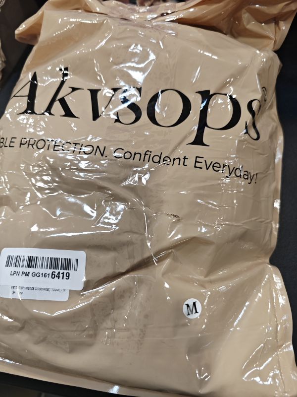 Photo 1 of Akvsops Men's Incontinence Underwear Boxer Brief - 100ML Absorb Leakproof