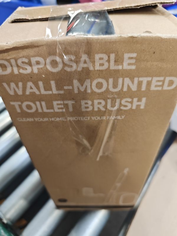 Photo 1 of JUDRDO Disposable Toilet Brush with Holder