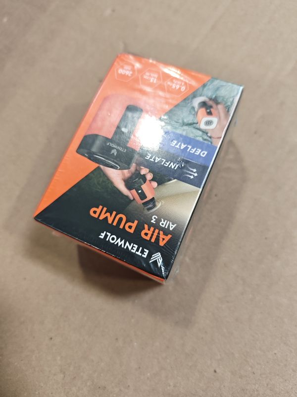 Photo 1 of ETENWOLF AIR 3 Portable Air Pump with 2600mAh Battery & Camping Light