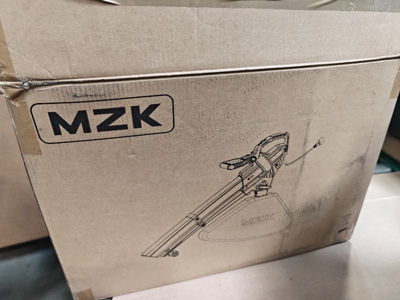 Photo 1 of MZK Leaf Blower with Support Wheel, Corded Vacuum, Charger