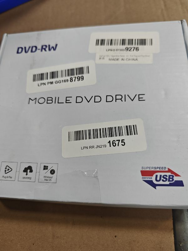 Photo 1 of VikTck USB-C External DVD/CD Drive