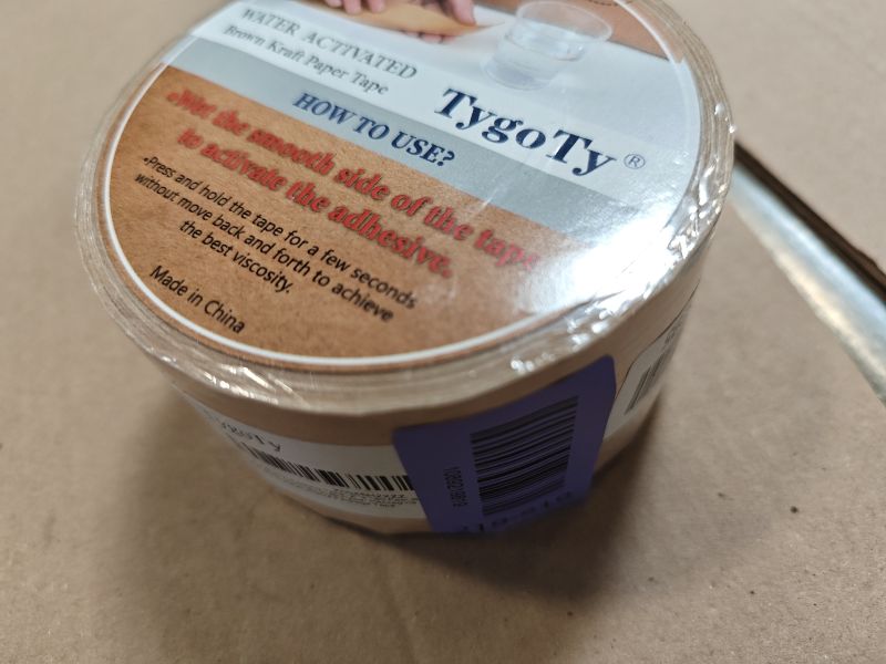 Photo 1 of TygoTy Reinforced Kraft Paper Packing Tape