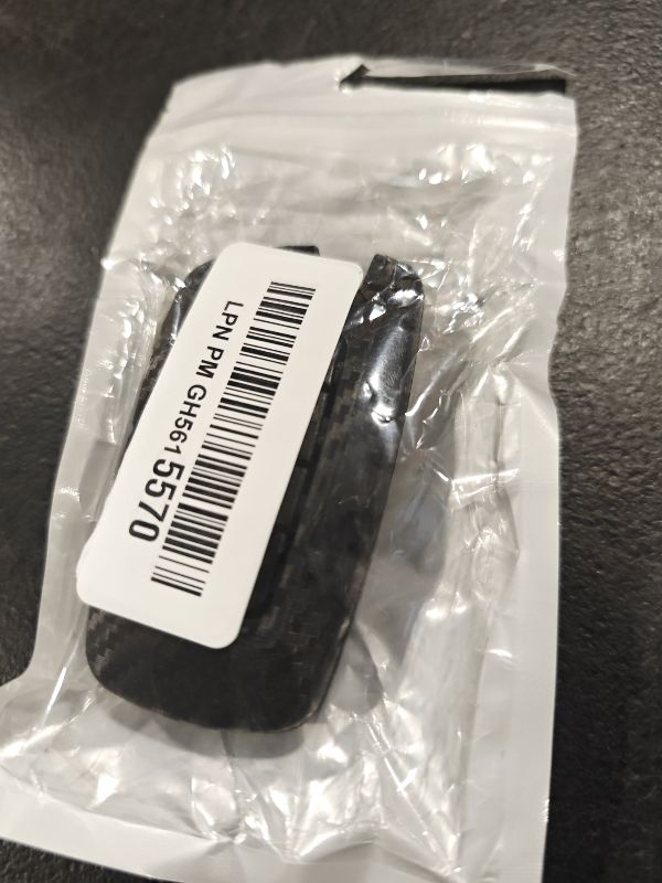Photo 1 of TANGSEN Smart Key Fob Personalized Case Protective Cover Compatible with BMW 1 3 4 5 6 7 Series GT3 GT5 M5 M6 X3 X4 3 4 Button Keyless Entry Remote 3D Twill Weave Carbon Fiber ABS Plastic Emboss