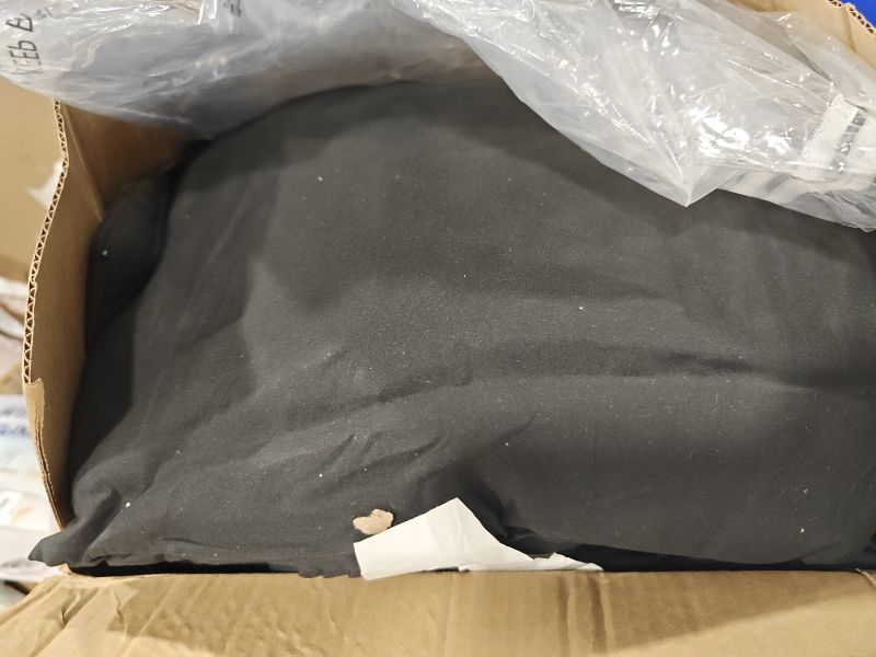 Photo 1 of Velorose Queen Comforter Set, 7-Piece Black Bed in a Bag