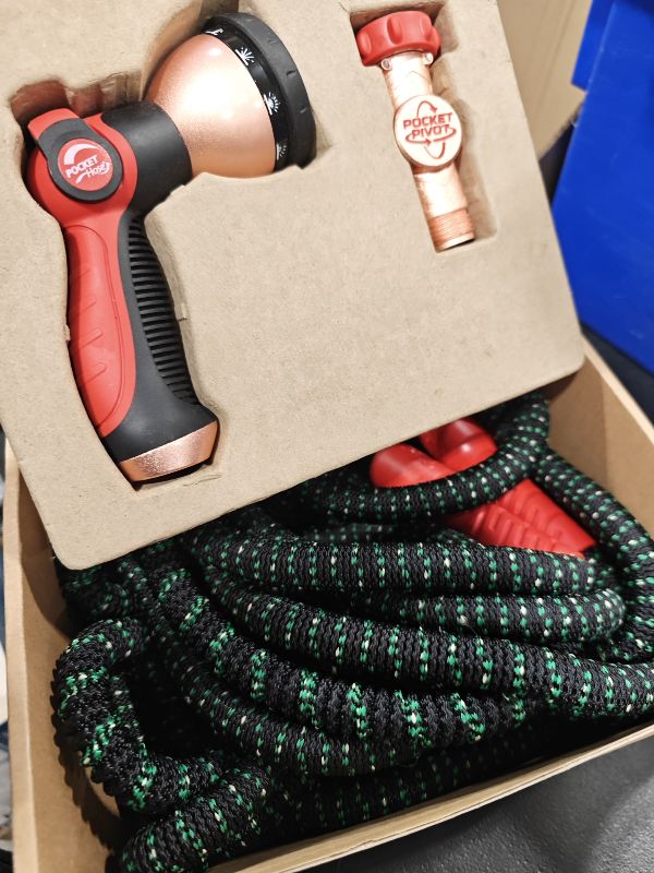 Photo 1 of Pocket Hose Ballistic Expandable Garden Hose - 100 FT