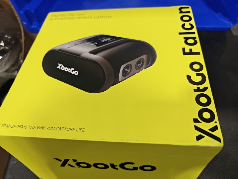 Photo 1 of XbotGo Falcon AI Action Camera, 4K Dual-Lens Auto Tracking