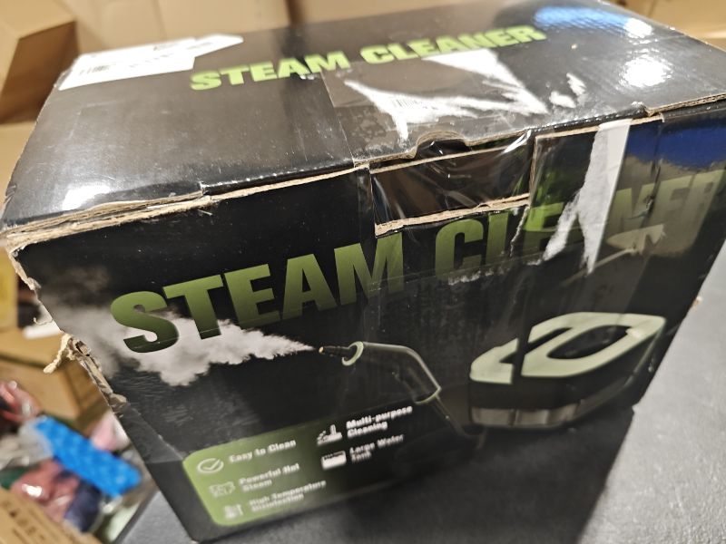 Photo 1 of WSRYYCC Portable Steam Cleaner, Green, 16 Accessories
