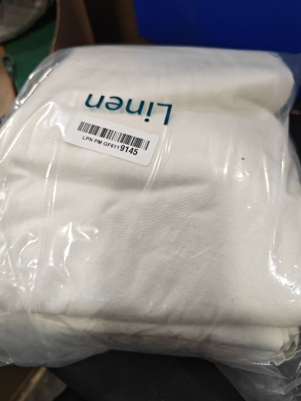 Photo 1 of AiAngu Queen 100% French Linen Sheet Set
