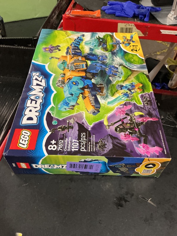 View 2 of ***FACTORY SEALED***
LEGO DREAMZzz Crocodile Submarine Building Set (71512)
