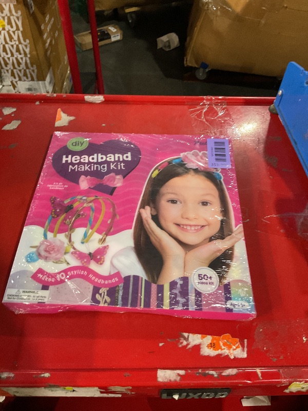 View 2 of ***FACTORY SEALED***
Pretty Me Headband Making Kit for Girls - Arts & Crafts Easter Gift - Make Your Own Fashion Headbands for Kids - DIY Hair Accessories - Gift for Ages 5-12 Year Old Girl - Little Kids Art & Craft Gifts