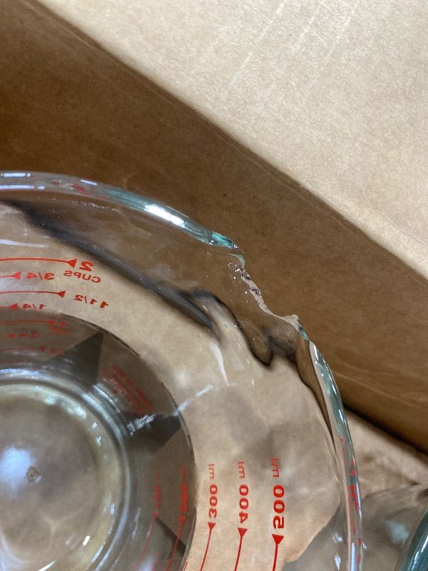 View 4 of **SEE NOTES**Pyrex 3-Pack Glass Measuring Cups Set (1, 2 & 4 Cup)
