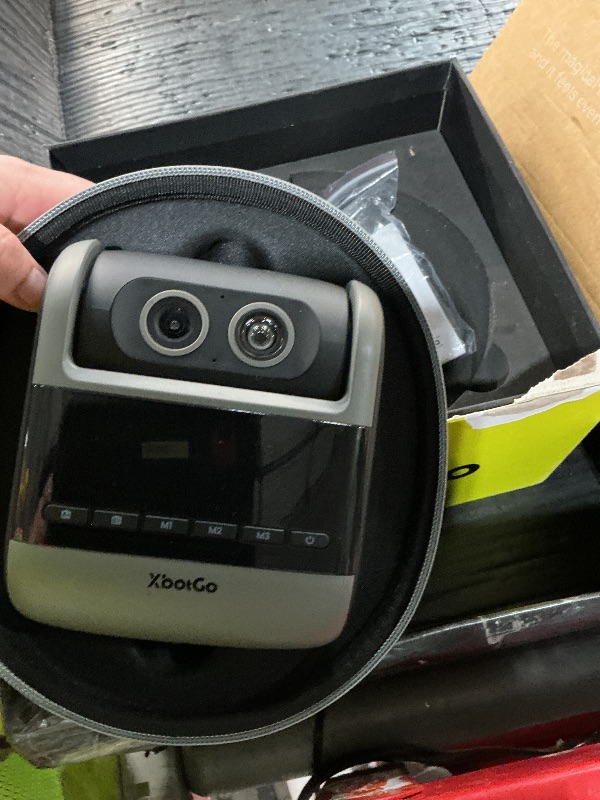 View 6 of ***MISSING PARTS / READ NOTES***
XbotGo Falcon All-in-One AI Action Camera, 4K Auto Tracking Sport Camera for Soccer, Basketball & Football, Dual-Lens Team Sports Recorder with Live Streaming, No Subscription Required (Shadow Grey)
