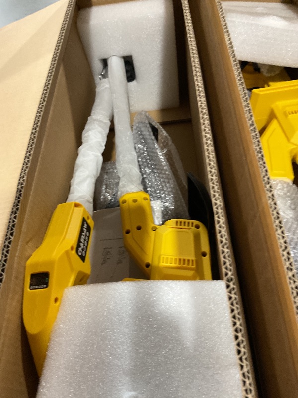 View 5 of ***STOCK PHOTO FOR REFERENCE ONLY***
60V Cordless String Trimmer with 2.5Ah Battery & Fast Charger, 1200W Brushless Motor, 17" Cutting Swath, Dual Speed 6100/4600 RPM, 27 Min Runtime, Dual-Line Bump Feed Weed Eater, Power Head Compatible