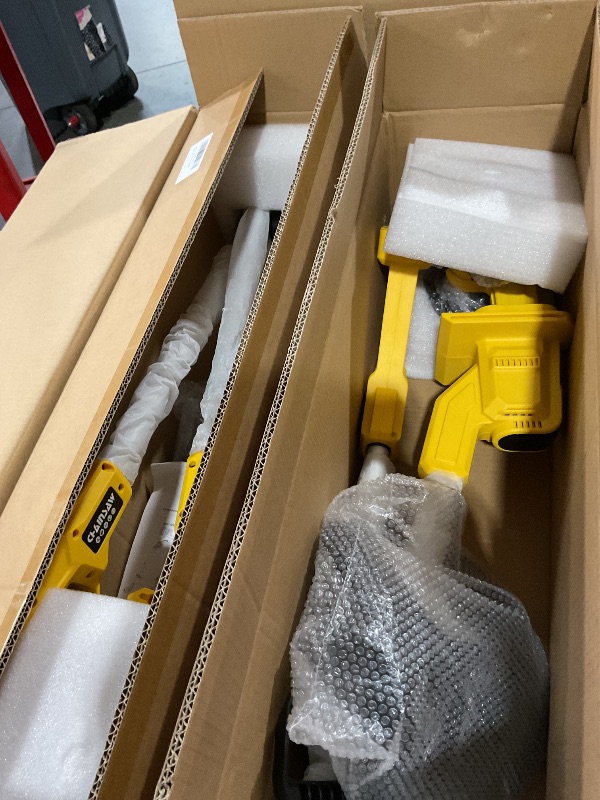 View 4 of ***STOCK PHOTO FOR REFERENCE ONLY***
60V Cordless String Trimmer with 2.5Ah Battery & Fast Charger, 1200W Brushless Motor, 17" Cutting Swath, Dual Speed 6100/4600 RPM, 27 Min Runtime, Dual-Line Bump Feed Weed Eater, Power Head Compatible