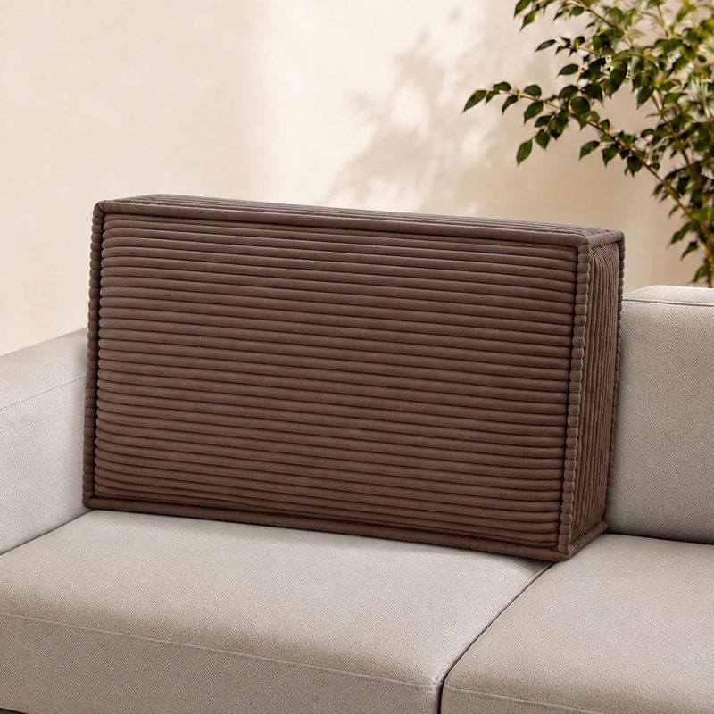View 2 of ***STOCK PHOTO FOR REFERENCE ONLY***LIGHT BROWN COUCH CUSHION(3PCS)