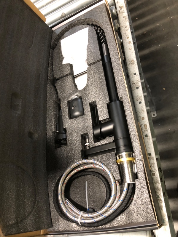 View 2 of ***Missing cup washer plate***
OWOFAN Pull Down Kitchen Faucet with Cup Washer, Matte Black